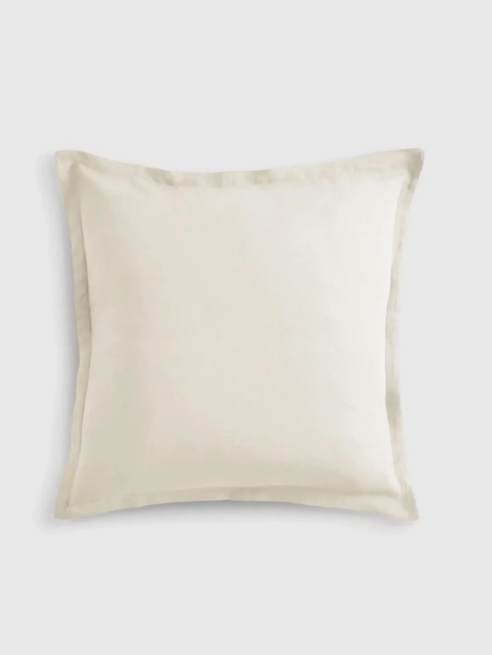 Quince European Linen Euro Sham - Ivory